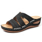 Siste dag med 50 % rabatt | Ortopediske slip-on-sandaler av høy kvalitet med tykk plate