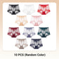 😍Håndheklet blonder med høy høyde Boxer Briefs for kvinner