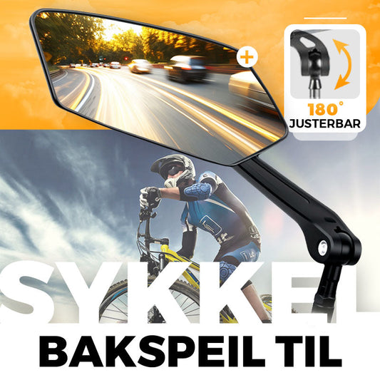 🎁50 % rabat🎁360° Roterbart og justerbart bakspeil for sykkel