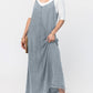 🔥SALG 49%🔥Maxi denim genserkjole for kvinner