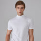 🎁2024 Nyttår Hot Sale 🎁High Neck Slim Fit T-skjorte for menn