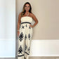 💞 Våren 2024 Tube topp suspender jumpsuit🥰
