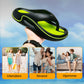 Komfortable sommerflipflops med tykke såler