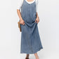 🔥SALG 49%🔥Maxi denim genserkjole for kvinner