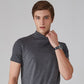 🎁2024 Nyttår Hot Sale 🎁High Neck Slim Fit T-skjorte for menn