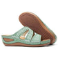 Siste dag med 50 % rabatt | Ortopediske slip-on-sandaler av høy kvalitet med tykk plate