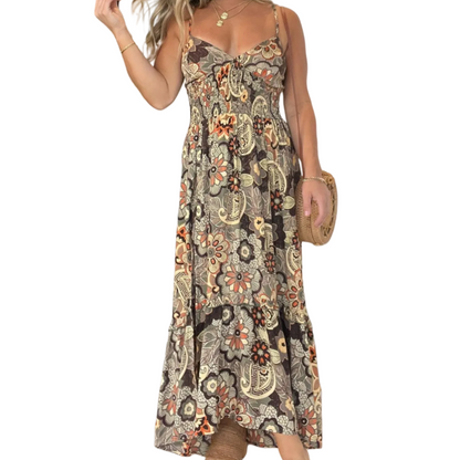 👗Bruk en kjole med trykk 👗, 🥰sexy, men ikke for elegant🥰 og la sommerstilen din blomstre✨.