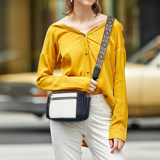 🎅Høstsalg 49 % rabatt🍂Crossbody-veske for kvinner med bred stropp
