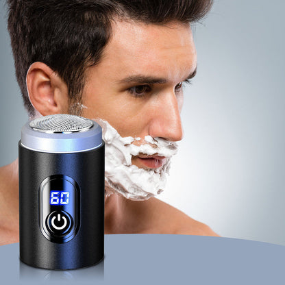 Mini Portable Rechargeable Shaver with Digital Display🔥