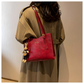 Vintage stor kapasitet tote bag