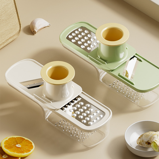 🎅Høstsalg 49 % rabatt🍂3-in-1-Mandoline-Hobel mit Behälter