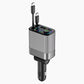🚘2-i-1 lader og Bluetooth-spiller for bil📱