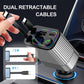🚘2-i-1 lader og Bluetooth-spiller for bil📱