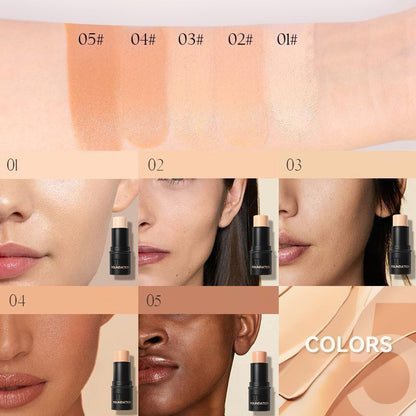 2 i 1 magisk stift for concealer og foundation