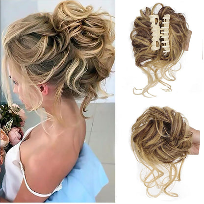 🌈Curly Bun Hair Piece -Buy 3 Free Shipping