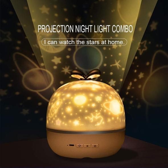 360 Rotation Starry Sky Projector - Luckyeo