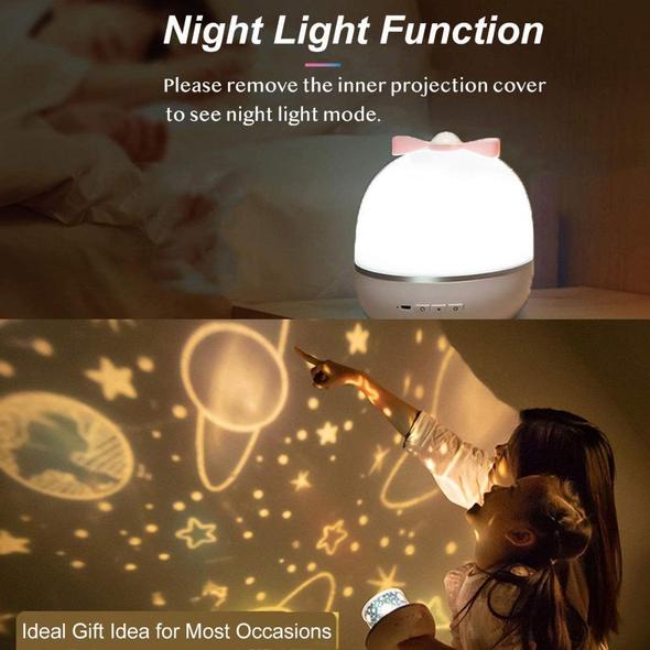 360 Rotation Starry Sky Projector - Luckyeo