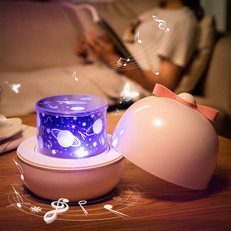 360 Rotation Starry Sky Projector - Luckyeo