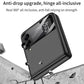 Magnetisk, støtsikkert, hardt plastdeksel til Samsung Galaxy Z Flip4 Flip3 5G, alt inkludert